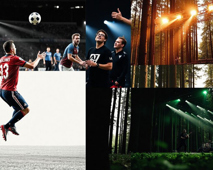 Akce na víkend, fotbal, koncert, příroda